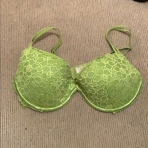 Victoria’s Secret lime green bra